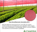 Tela Monofilamento Vermelha 30%