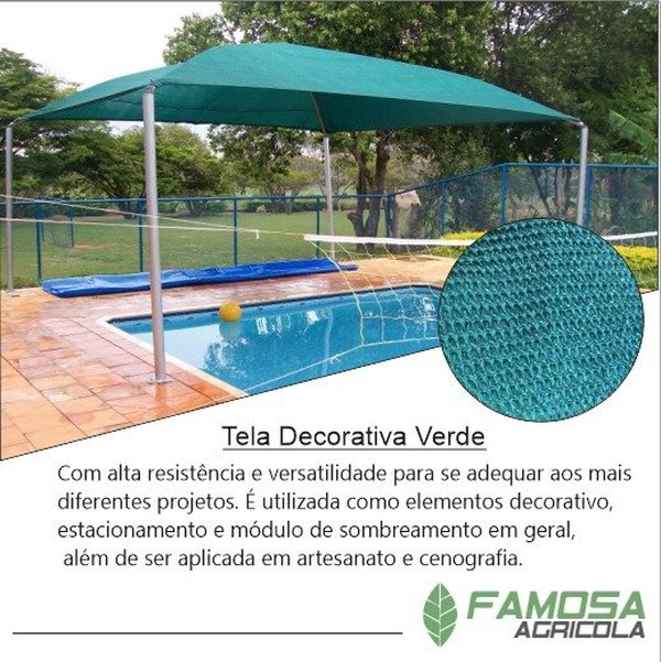 Tela Decorativa Verde 