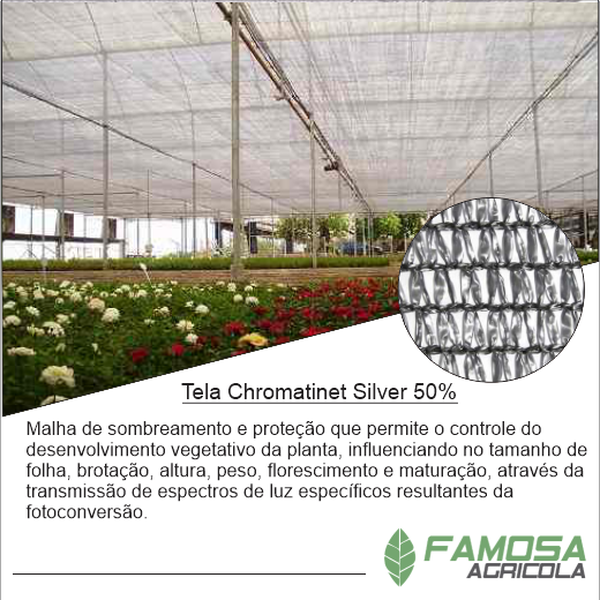 Tela Chromatinet Silver 50%