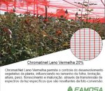 Tela Chromatinet Leno Vermelha 20%