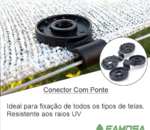 Kit Conector com ponte 50 unidades