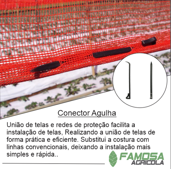 Kit Conector Agulha com 50 unidades