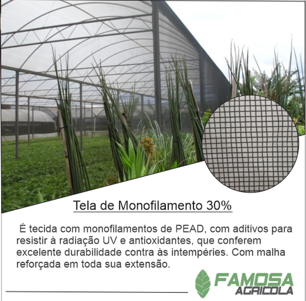 Tela de Monofilamento 30%