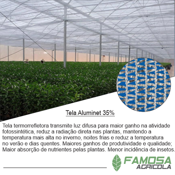 Tela Aluminet 35%