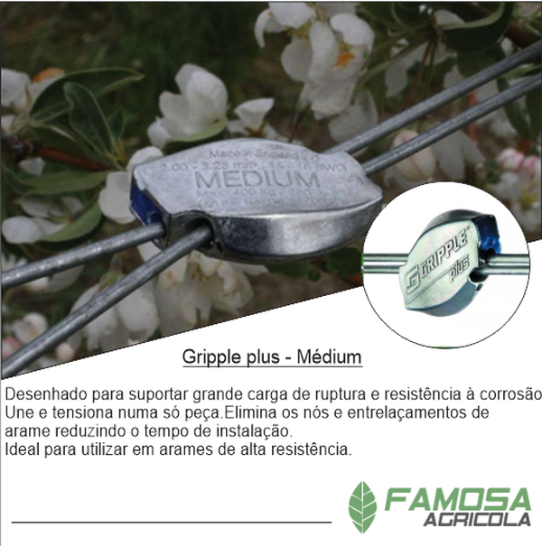 Gripple Plus Medium Kit com 10 unidades