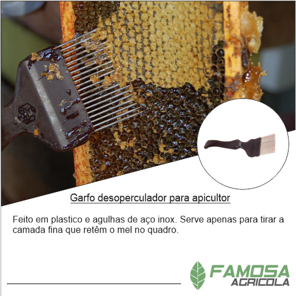 Garfo Desoperculador Para Apicultor