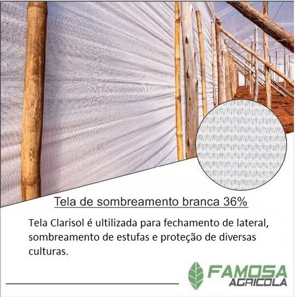 Tela clarisol 36% 3x50