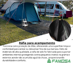 Rafia de solo para chão de barracas