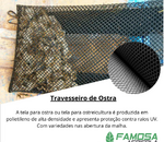 Travesseiro de Ostras 1,00x0,50- 4MM