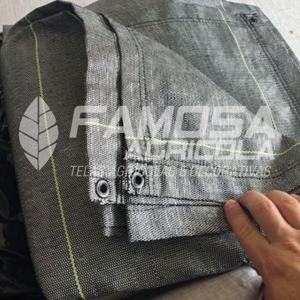  Rafia de solo para barraca de camping carijó ( cinza)